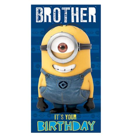 Bother Minion Birthday Card 